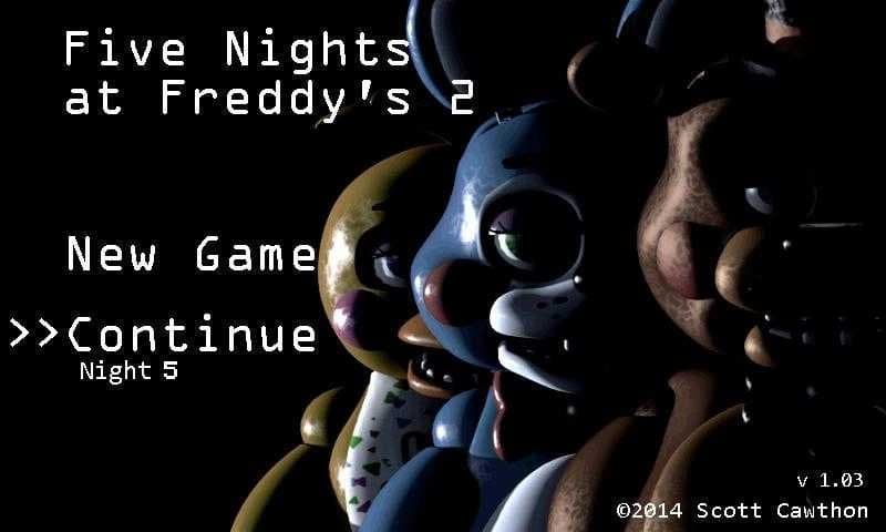 Five Nights at Freddy's 2 скриншот
